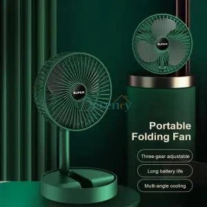 Desktop Telescopic Rechargeable Fan