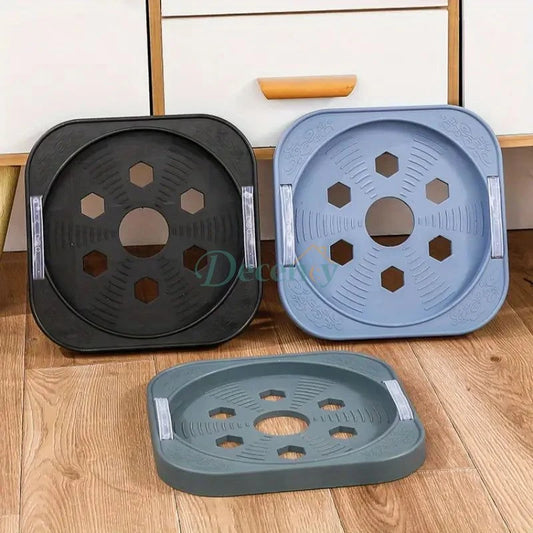 Heavy-Duty Plastic Gas Cylinder Trolley Effortless Mobility | Durable Build | Secure Support