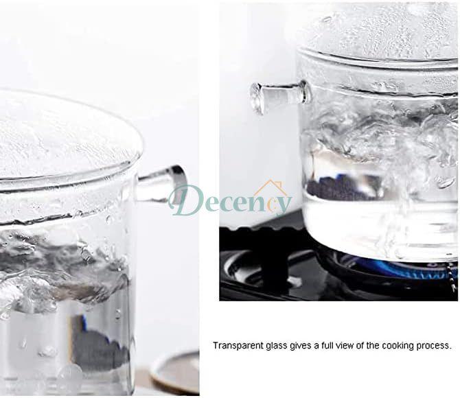 Clear Glass Soup Pot (1900ML)