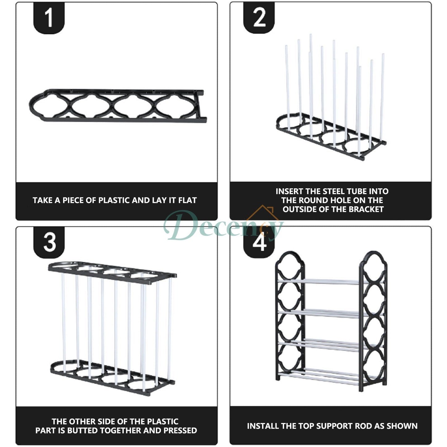 Non-Breakable Floor Standing Shoes Rack