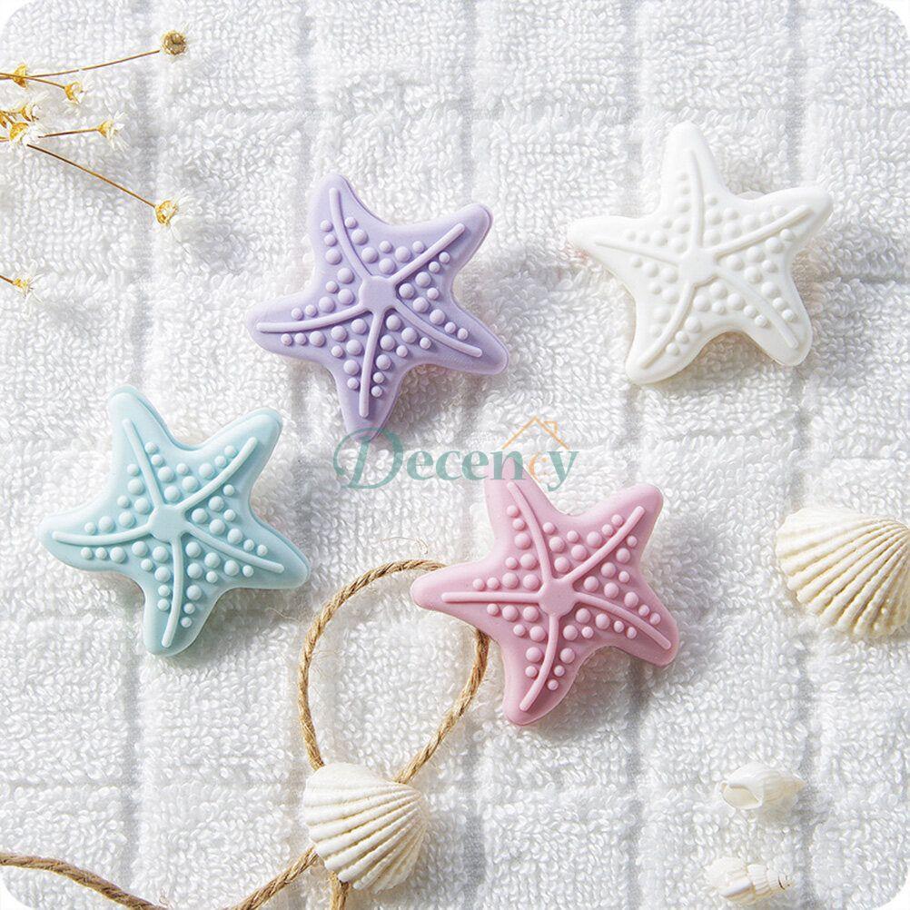 4 Pcs Silicone Stars Door Stopper