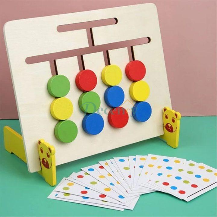 Wooden Animal Logic Game