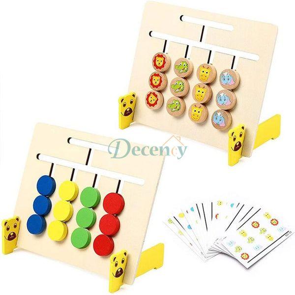Wooden Animal Logic Game