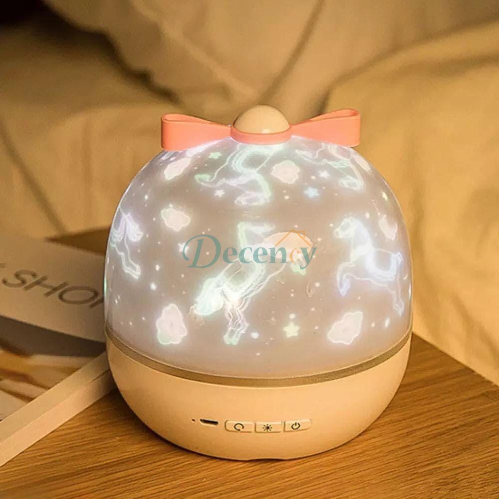 Led Night Light Projector, Rotating Projection Lamp, Romantic Night Lighting Lamp