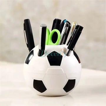 Football Desk Organizer, Creative Football Pen Holder
