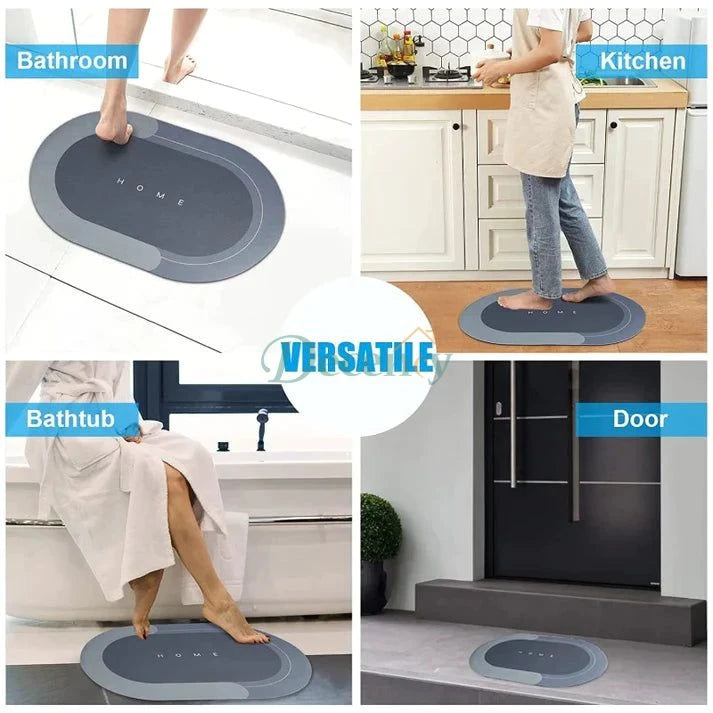 Mats Water Absorbent Non-Slip - Decency