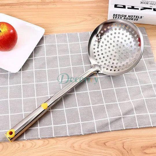 Stainless Steel Long Handle Strainer Colander