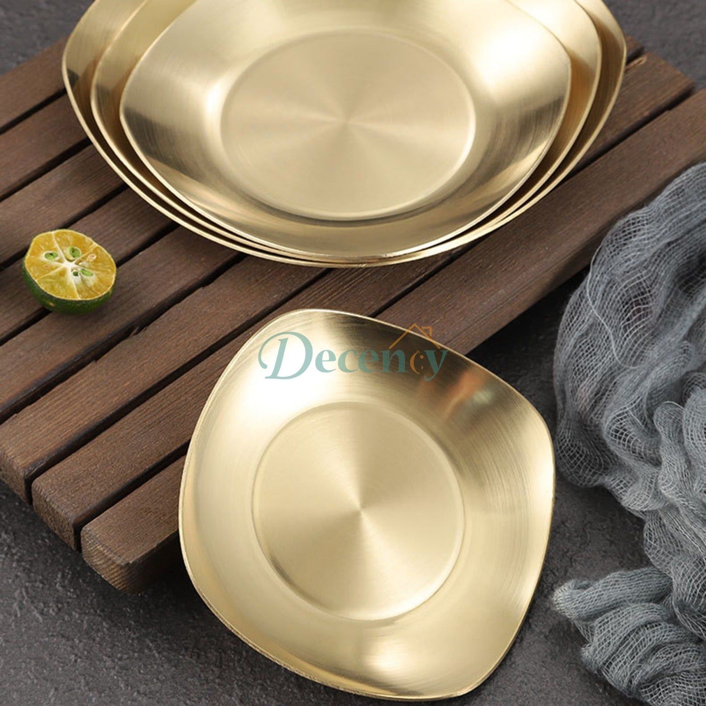 Stainless Steel Premium Quality Serving Plates