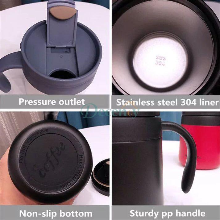 Stainless Steel Insulated Coffee Travelling Mugs - Decency