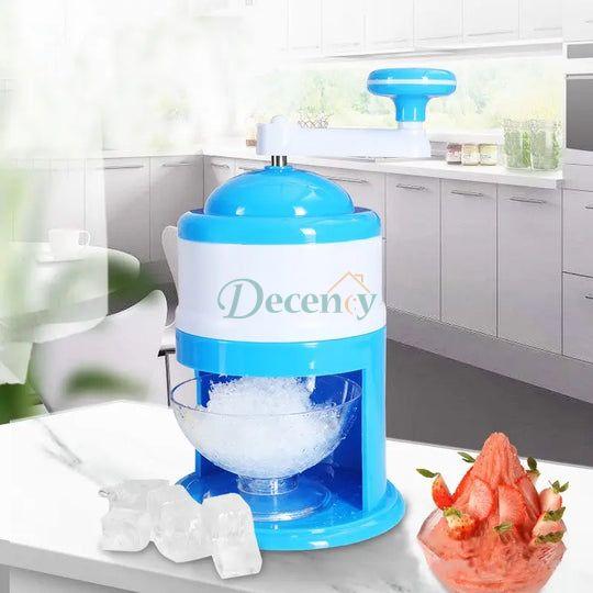 Portable Ice Crusher - Manual - Decency