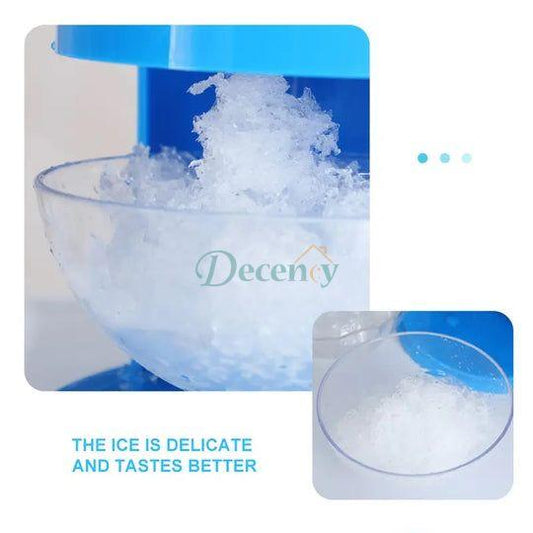 Portable Ice Crusher - Manual - Decency