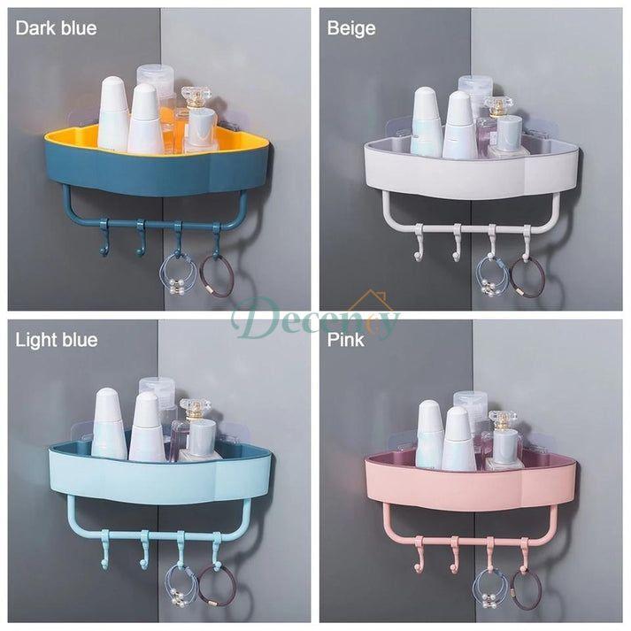 Wall-Mounted Triangle Corner Shelf
