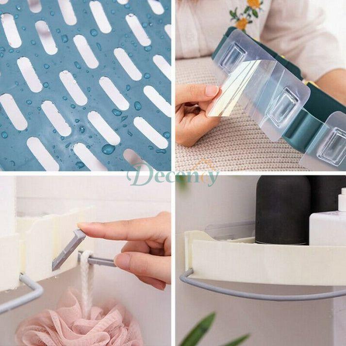 Bathroom Corner Storage Shelf