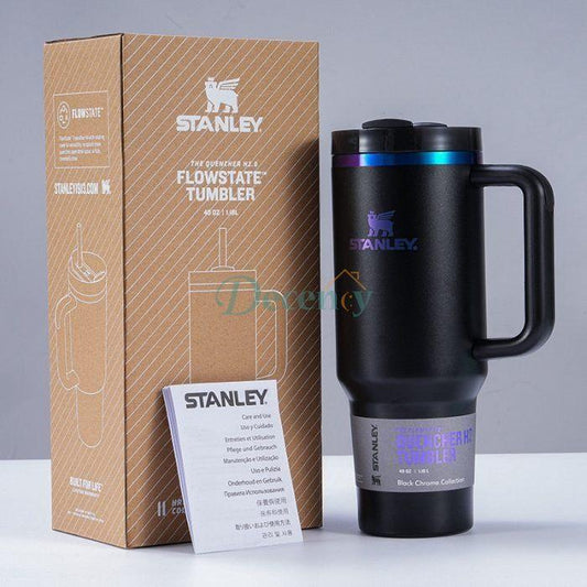 Stanley Quencher H2.0 Tumbler 40 oz - Black Chroma