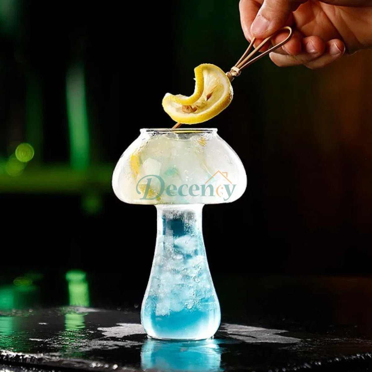Creative Stylish Mushroom Shaped Glass