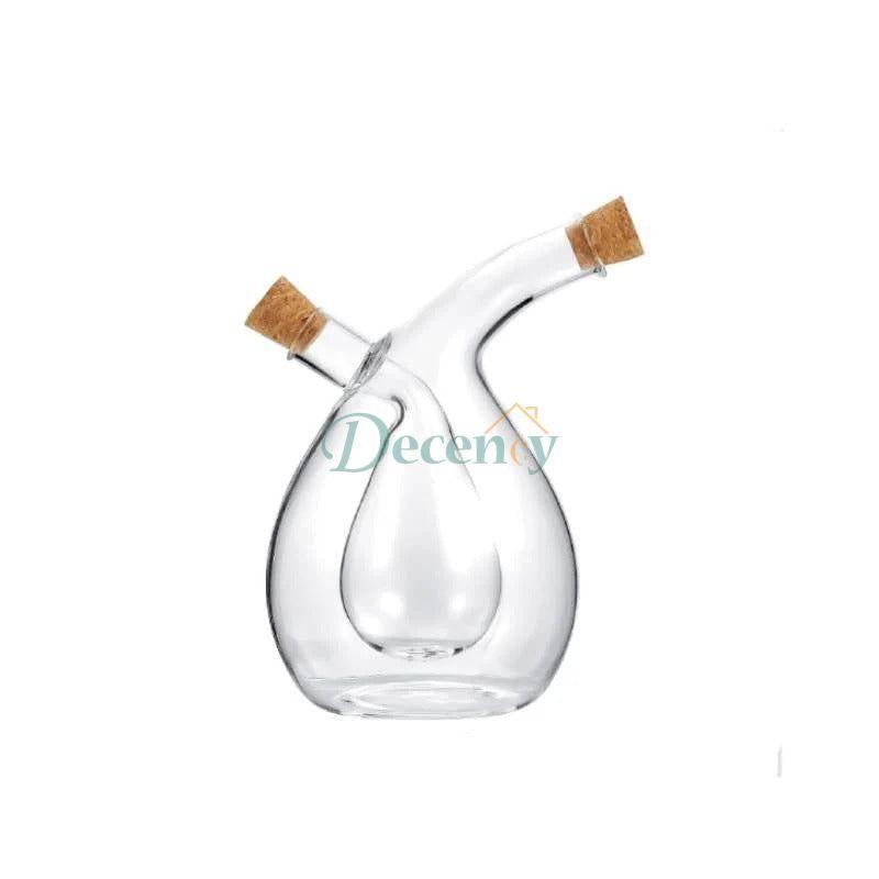 2 in 1 Oil & Vinegar Glass Jar