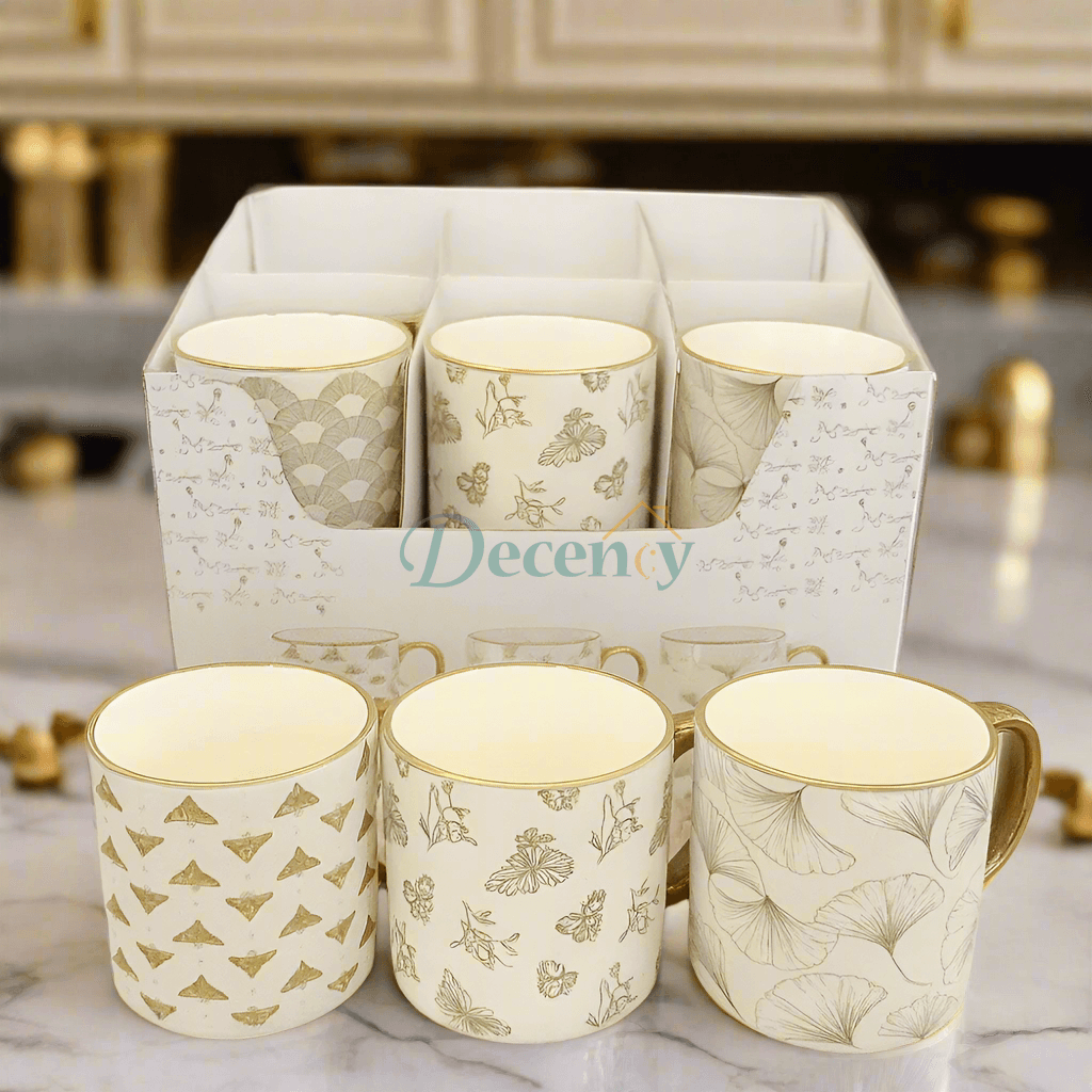 Danny Home 350ml Luxury Ceramic Mug (1 Pcs )