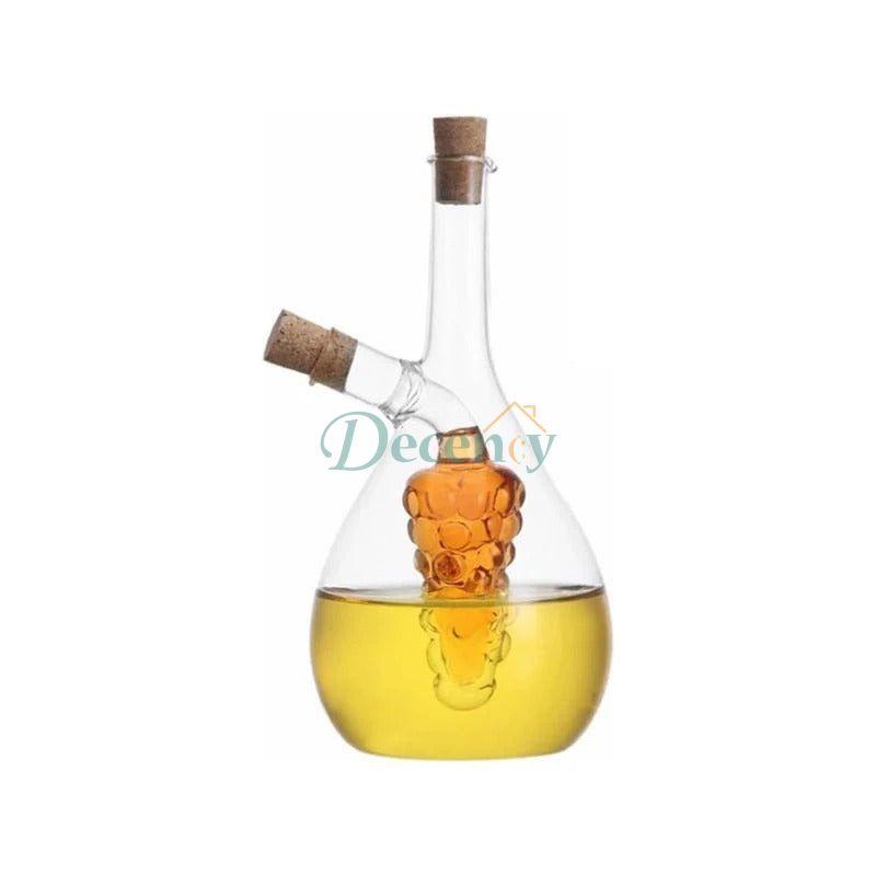 2 in 1 Oil & Vinegar Glass Jar