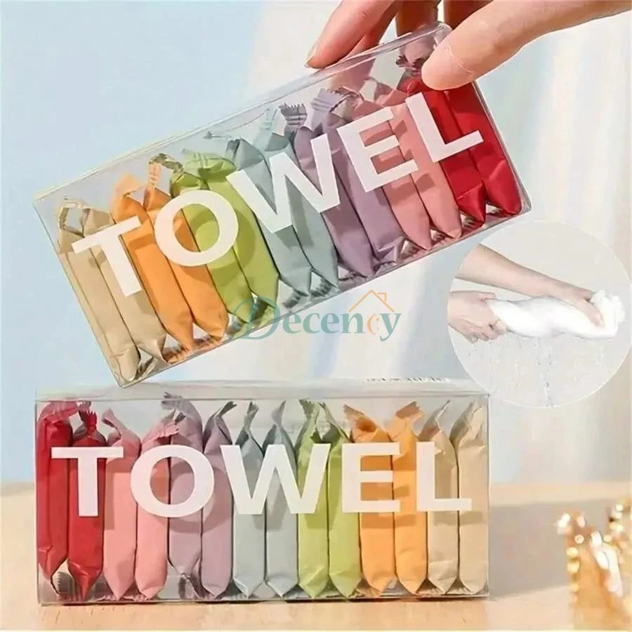 Portable Compressed Disposable Towel