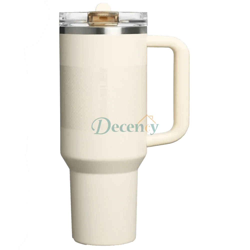 THE QUENCHER PROTOUR FLIP STRAW TUMBLER 40OZ - CREAM FADE