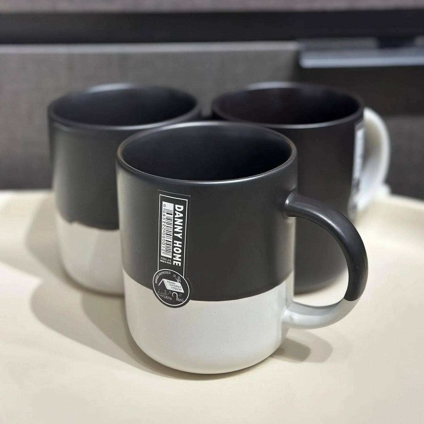 Danny Home White/Black Mug 450ml