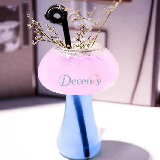 Creative Stylish Mushroom Shaped Glass