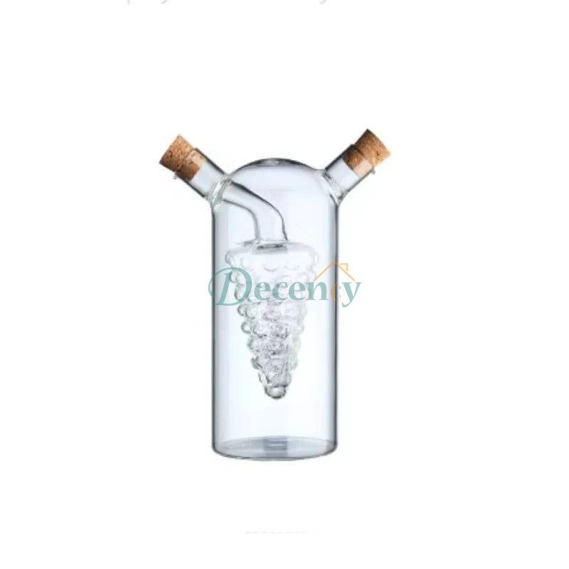 2 in 1 Oil & Vinegar Glass Jar