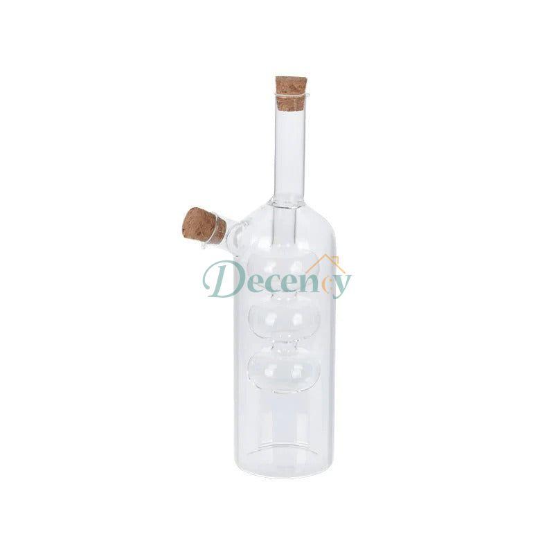 2 in 1 Oil & Vinegar Glass Jar