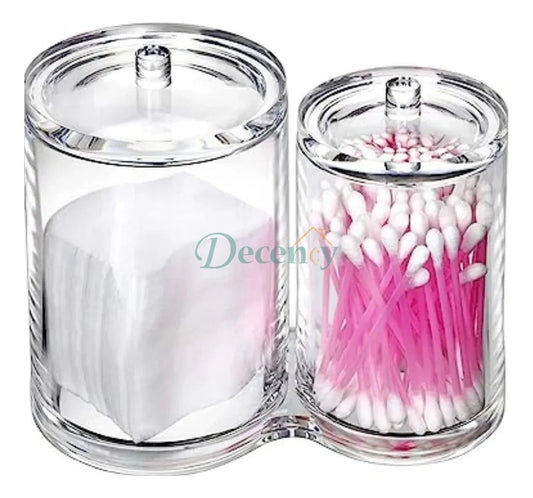 2 pcs Cotton Swab Holder Organizer