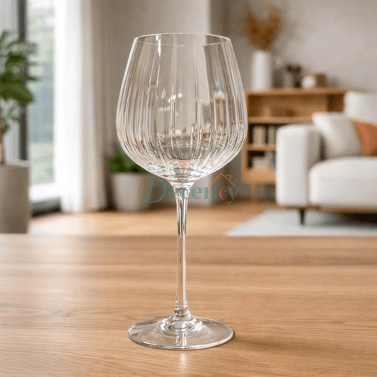 Crystal Champagne Goblets | 4 Pcs