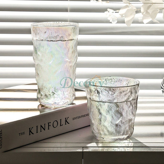 Frozen Ice Drink Glass - Rainbow - 6PC