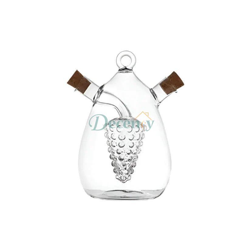 2 in 1 Oil & Vinegar Glass Jar