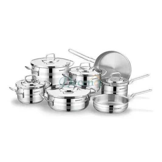 Korkmaz A-2056 Astron 12 Pcs Cookware Set