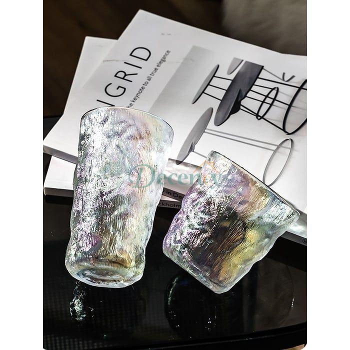 Frozen Ice Drink Glass - Rainbow - 6PC