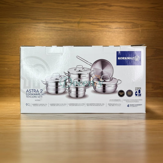 KORKMAZ ASTRA 29 pcs Cookware Set