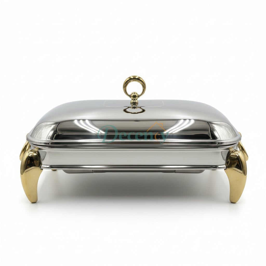 Food Warmer Dish With Burners (Capacity: 3.0 Liter)