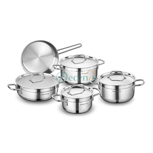 Korkmaz Alfa Cookware Set of 9 Pcs
