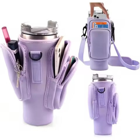 Stanley Cross Body Tumbler Carrier Bag With Mobile Phone Pocket