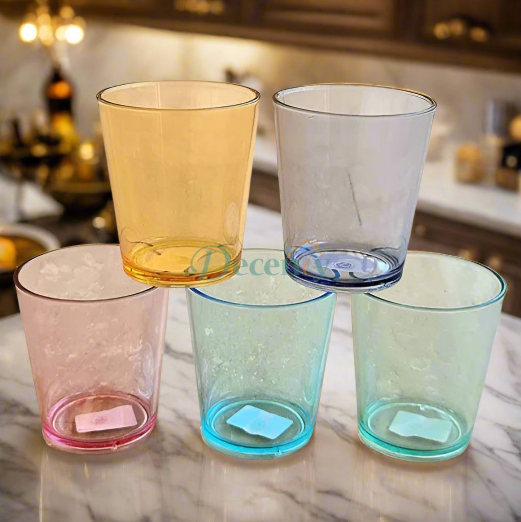 unbreakable acrylic glasses, premium plastic tumblers, shatterproof drinkware set, reusable acrylic drink glasses, outdoor safe glasses, BPA-free drinking cups