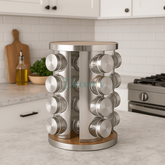 16 Jar Countertop Spice Organizer Rack