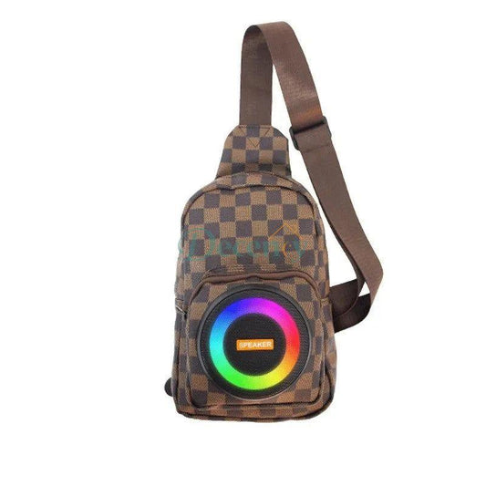 Backpack Bluetooth Speaker Large Capacity Rechargeable Waterproof Power Bank for Hiking Cycling traval speaker bag