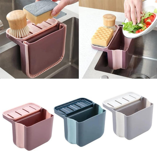 Sink Drain Strainer Basket - Foldable Kitchen Food Waste Filter