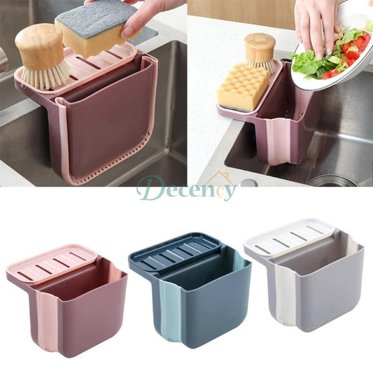 Sink Drain Strainer Basket - Foldable Kitchen Food Waste Filter