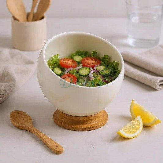 Nordic Feast Large Salad & Serving Bowl – Premium Multipurpose Dining Bowl