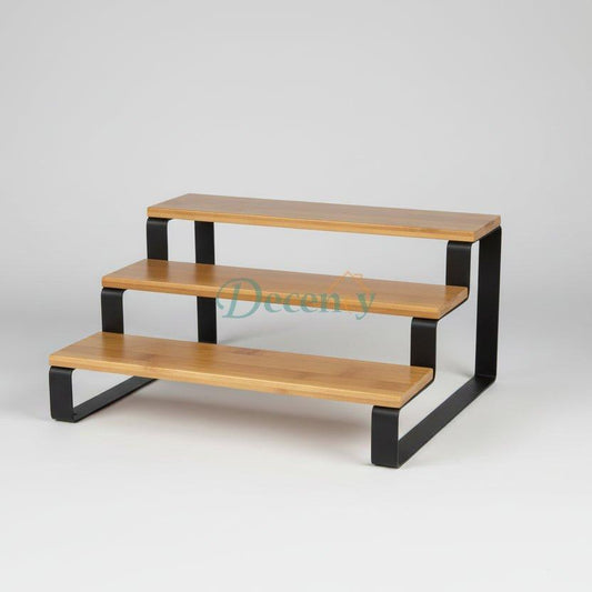 3-tier Bamboo Multipurpose Platter - Best for Serving Salad & Savories