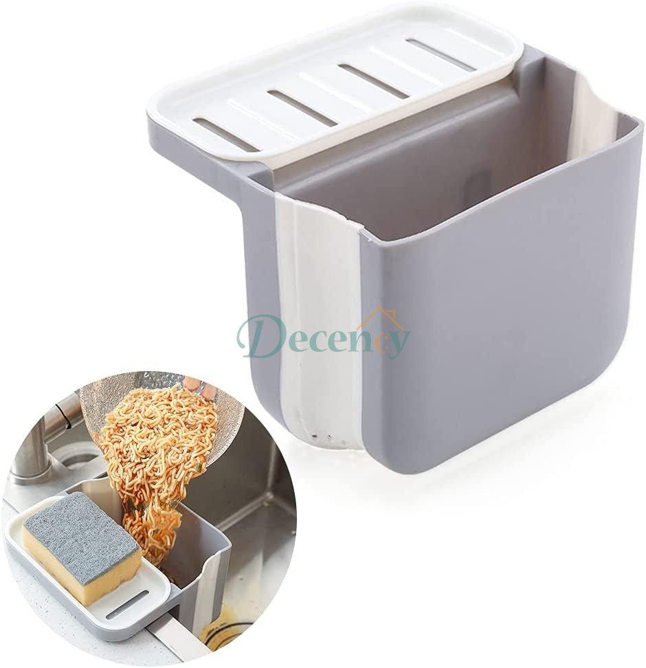 Sink Drain Strainer Basket - Foldable Kitchen Food Waste Filter