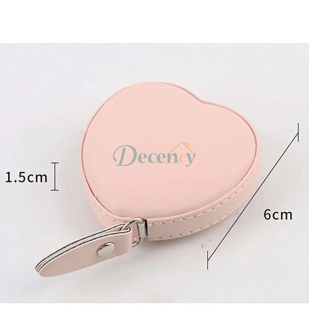 Heart Shaped Mini Measuring Tape