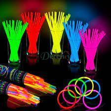 Glowing Costume Set (136 Pieces)