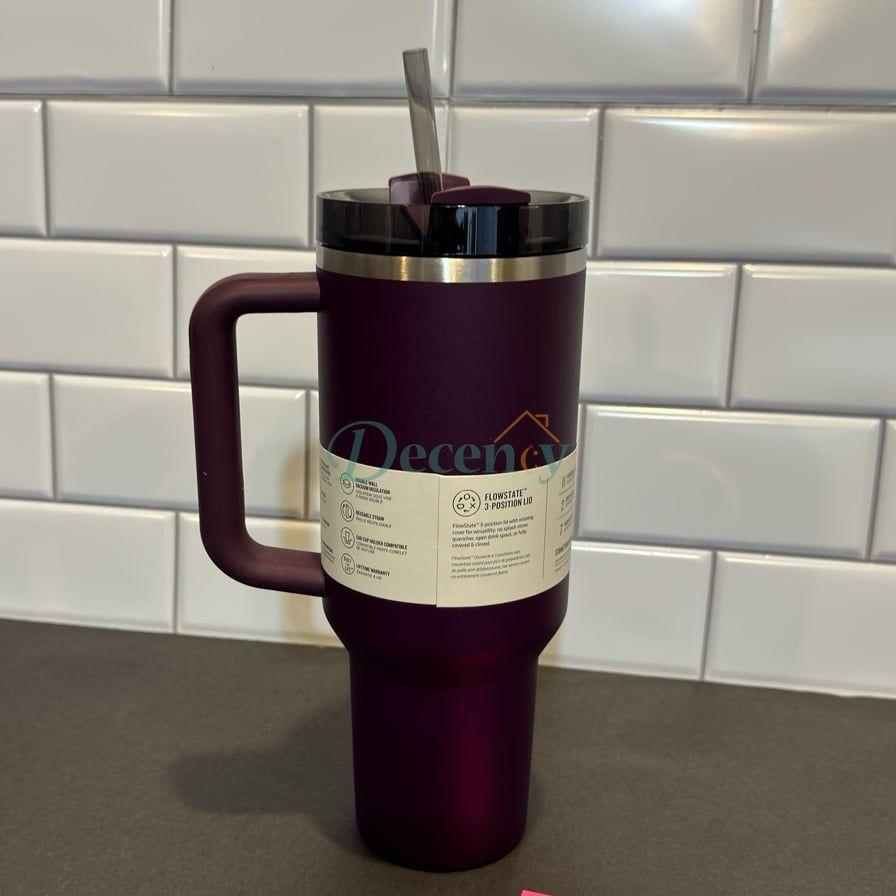 40 oz Stanley Quencher H2.0 Tumbler ( Plum )