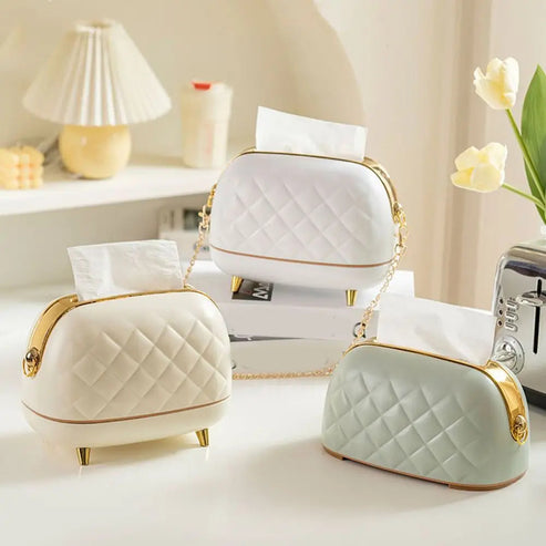 Hand Bag Style Tissue Box